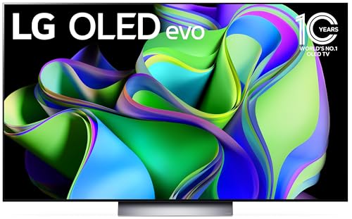 LG C3 Series 77-Inch Class OLED evo Smart TV OLED77C3PUA, 2023 - AI-Powered 4K, Alexa Built-in